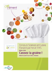 Lire la suite à propos de l’article Lancement du concours Sciences et Cuisine 2015