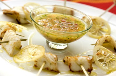 Tranches-de-calamars-grilles-vinaigrette-aux-citrons-confits