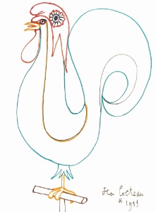 Le Coq de Cocteau, symbole des Grandes Tables du Monde