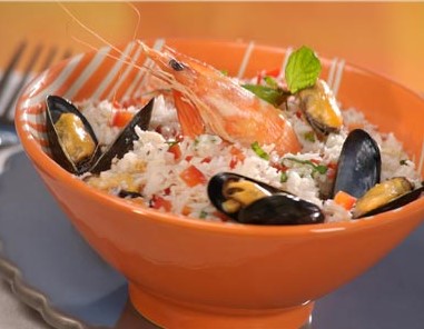 You are currently viewing Taboulé de choux-fleurs aux fruits de mer