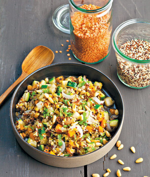 Lire la suite à propos de l’article Salade épicée au quinoa et aux carottes