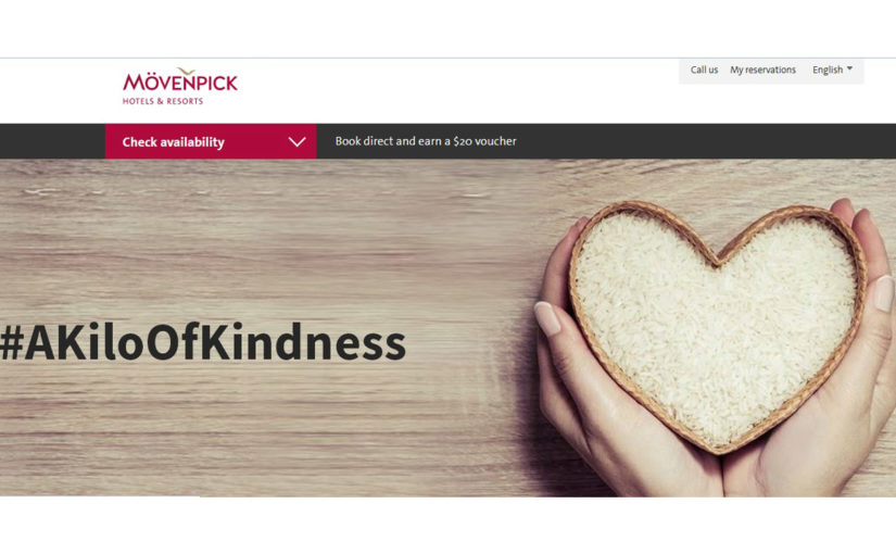 You are currently viewing Tourisme responsable: les hôtels Movenpick préparent la rentrée avec « kilo of kindness »