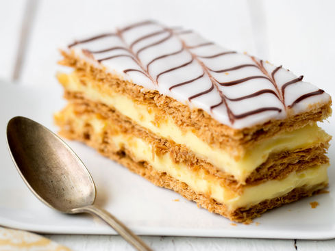 You are currently viewing Millefeuille à la graine de vanille Bourbon