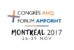 21ème Forum Mondial de l’AMFORHT à Montréal