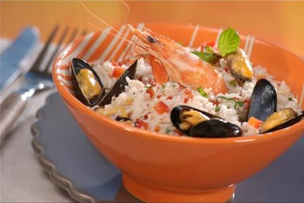 You are currently viewing Taboulé de choux-fleurs aux fruits de mer