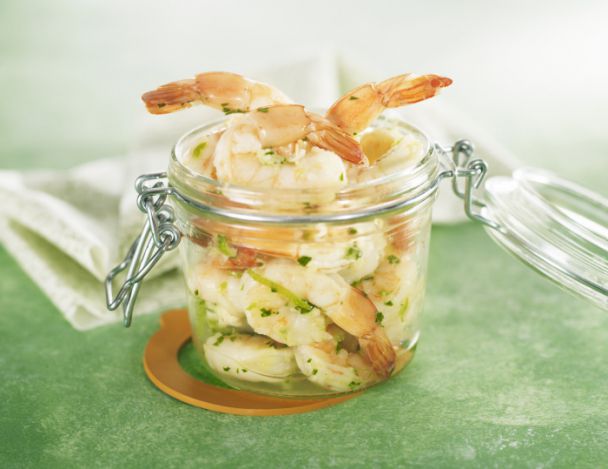 Lire la suite à propos de l’article Salade acidulée de crevettes à la pomme et aux radis