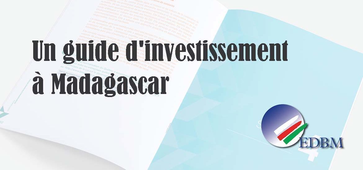 You are currently viewing Un guide d’investissement à madagascar publié en ligne