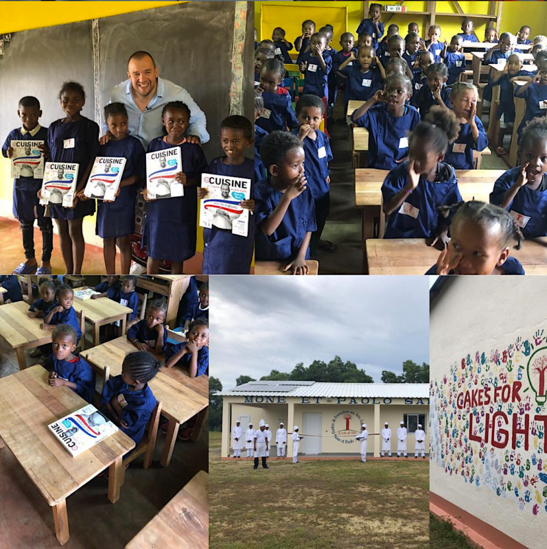 You are currently viewing Guillaume Gomez : Le Chef cuisinier de l’Elysée  inaugure la première école de formation aux Arts Culinaires du Nord de Madagascar