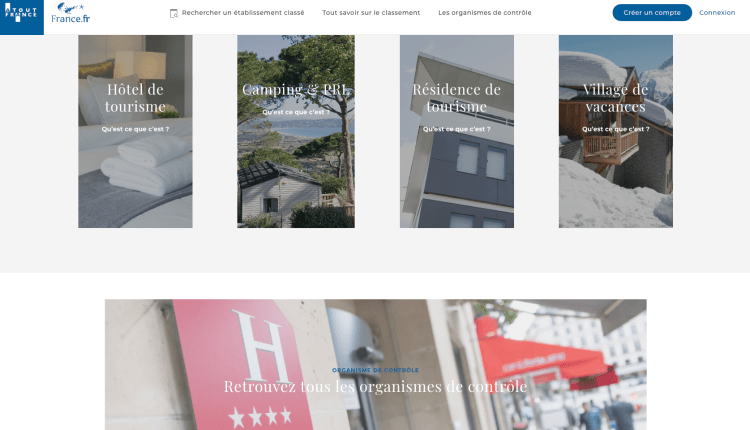Lire la suite à propos de l’article Atout France lance un nouveau site de classement des hébergements touristiques