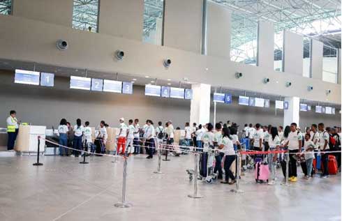 Lire la suite à propos de l’article Aéroport d’Ivato : Test de sécurité et de fonctionnement réussi pour le nouveau terminal international