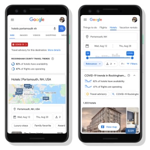Lire la suite à propos de l’article Corovavirus : Google Travel propose de nouvelles fonctionnalités pour mieux informer les voyageurs