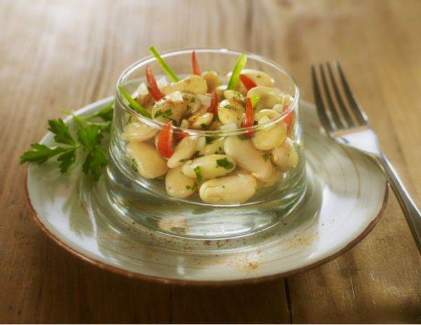 You are currently viewing Salade de haricots blancs aux oignons nouveaux