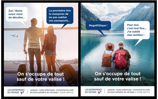 You are currently viewing France : « Tout sauf les valises », la nouvelle campagne des EdV